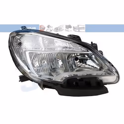 Headlights; JOHNS; Right H7/HB3; for OPEL; 1216722, 1216723, 95095497