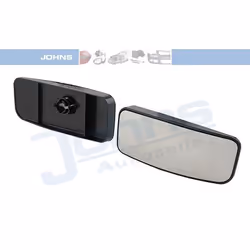 Wing Mirror Glass; JOHNS; Right Lower Section; for MERCEDES-BENZ, VOLKSWAGEN, VW; 0028112033, 28112033, 2E1857588A, A00281120 ...
