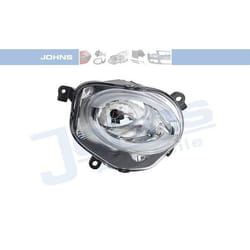 JOHNS 30 03 10-6 Headlights Right H7 ABARTH: 500 / 595 / 695 Hatchback, FIAT: 500 Hatchback