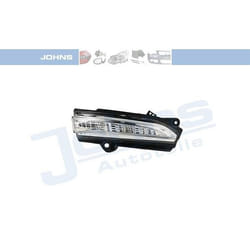 JOHNS 32 20 38-95 Turn Signal Crystal clear Right Front, Exterior Mirror LED