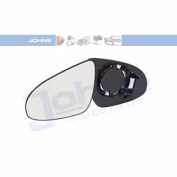 Wing Mirror Glass; JOHNS; Left; for TOYOTA, PEUGEOT, CITROËN; 1612468180