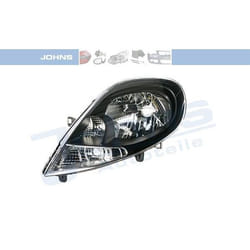 JOHNS 55 81 09-5 Headlights Left H4 white RENAULT: TRAFIC 2 Kasten, TRAFIC 2 Bus