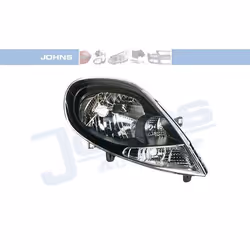 Headlights; JOHNS; Right H4 white; for RENAULT, OPEL, NISSAN; 260105915R, 4407953, 93864871