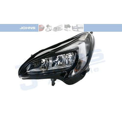JOHNS 55 58 09 Headlights Left H7/H7