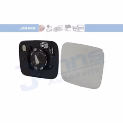 Wing Mirror Glass; JOHNS; Right; for JEEP