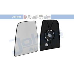 JOHNS 32 90 37-80 Wing Mirror Glass Left Upper section FORD: Transit Mk7 Platform / Chassis, Transit Mk7 Van, Transit Mk7 Minibus