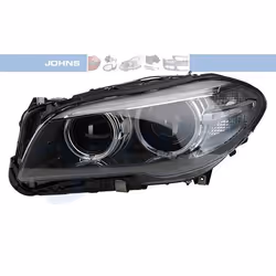 Headlights; JOHNS; Left D1S Bi-Xenon; for BMW; 63117343911