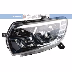 Headlights; JOHNS; Left H7/H7; for DACIA; 260603795R, 260604218R, 260605665R