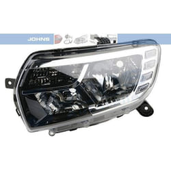 JOHNS 25 22 09-5 Headlights Left H7/H7 DACIA: SANDERO 2