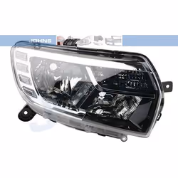 Headlights; JOHNS; Right H7/H7; for DACIA; 260100697R, 260103529R, 260105925R