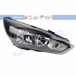 Headlights; JOHNS; Right H7/H1; for FORD; 1866235, 1939285, 2060606, F1EB13W029PB, F1EB13W029PC