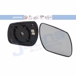 Wing Mirror Glass; JOHNS; Right; for MAZDA; DD21691G1A
