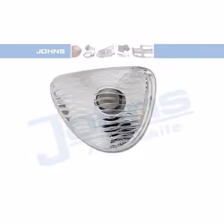 Turn Signal; JOHNS; white Exterior Mirror, Left Front; for RENAULT; 7701065739