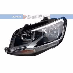 Headlights; JOHNS; Left H7/H7; for VOLKSWAGEN, VW; 2K1941005