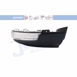 Turn Signal; JOHNS; Exterior Mirror, Right Front; for VOLKSWAGEN, VW; 5N0949102A, 5N0949102E