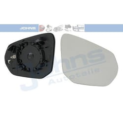 JOHNS 13 56 38-81 Wing Mirror Glass Right AUDI: Q2