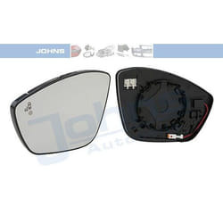 JOHNS 57 28 37-83 Wing Mirror Glass Left PEUGEOT: 2008 Estate, 208 I Hatchback, CITROËN: C4 II Cactus