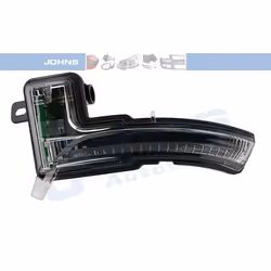 Turn Signal; JOHNS; Left Front, Exterior Mirror LED; for RENAULT, NISSAN; 261657934R