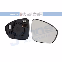 Wing Mirror Glass; JOHNS; Right; for RENAULT; 963651460R