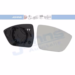 Wing Mirror Glass; JOHNS; Right; for SEAT; 575857522A
