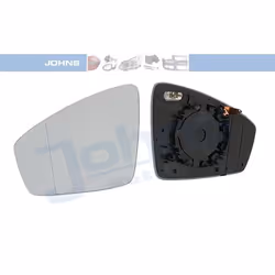 Wing Mirror Glass; JOHNS; Left; for VOLKSWAGEN, VW; 5NA857521