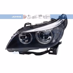 Headlights; JOHNS; Left D2S/H7 Bi-Xenon; for BMW; 63127160193