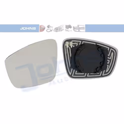 Wing Mirror Glass; JOHNS; Left; for SKODA, SEAT; 5JA857521B, 5JA857521C