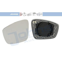 JOHNS 71 03 37-81 Wing Mirror Glass Left SKODA: Fabia III Hatchback