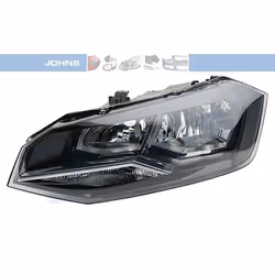 Headlights; JOHNS; Left H7/H7; for VW; 2G1941005