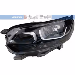 Headlights; JOHNS; Left H7/H1; for CITROËN, OPEL; 9808567780