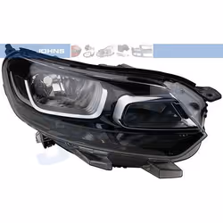 Headlights; JOHNS; Right H7/H1; for CITROËN, OPEL; 9808567680