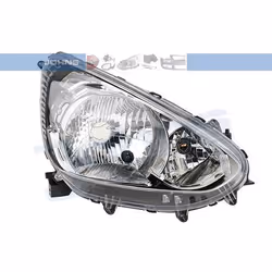 Headlights; JOHNS; Right H4; for MITSUBISHI; 8301C194