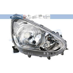 JOHNS 52 08 10 Headlights Right H4