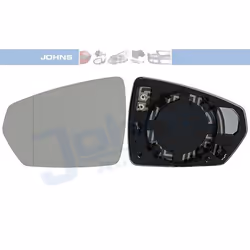 Wing Mirror Glass; JOHNS; Left; for VOLKSWAGEN, AUDI, VW; 2G0587521C, 2G0857521B