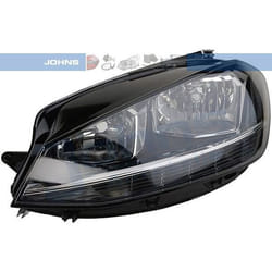JOHNS 95 45 09-7 Headlights Left H7/H9 VOLKSWAGEN: Golf 7, Golf 7 Variant