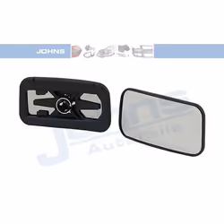 Wing Mirror Glass; JOHNS; Right Lower Section; for MERCEDES-BENZ; 9108113600, A9108113600