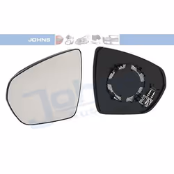 Wing Mirror Glass; JOHNS; Left; for PEUGEOT, CITROËN, OPEL; 1618047980, 95525498