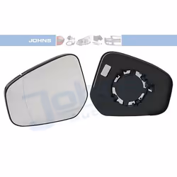 Wing Mirror Glass; JOHNS; Left; for FORD