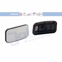 Wing Mirror Glass; JOHNS; Left Lower Section; for MERCEDES-BENZ; 9108113600, 9108113700, A9108113600, A9108113700