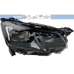 JOHNS 57 63 10 Headlights Right H7/H1 PEUGEOT: Partner III Van