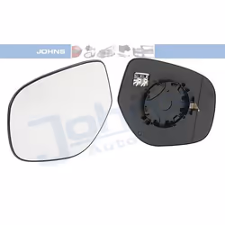 Wing Mirror Glass; JOHNS; Left; for MITSUBISHI, PEUGEOT, CITROËN; 1611579080, 7632B609, 7632C265