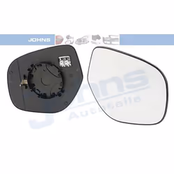 Wing Mirror Glass; JOHNS; Right; for MITSUBISHI, PEUGEOT, CITROËN; 1611579180, 7632B610, 7632C266