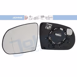 Wing Mirror Glass; JOHNS; Left; for JEEP