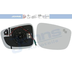 JOHNS 45 83 38-88 Wing Mirror Glass Right MAZDA: CX-5 I, CX-3