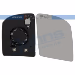 Wing Mirror Glass; JOHNS; Right; for VOLKSWAGEN, MAN, VW; 7C0857522D, 7C0857522F