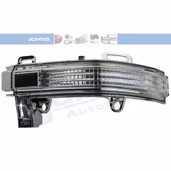 Turn Signal; JOHNS; Left Front, Exterior Mirror with bulb holder LED; for VOLKSWAGEN, VW, MAN; 7C1949101A, 7C1949101B