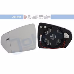 Wing Mirror Glass; JOHNS; Left; for VOLKSWAGEN, AUDI, VW; 2G0857521D