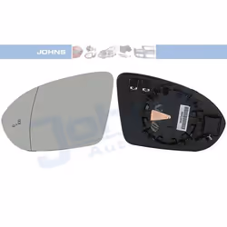 Wing Mirror Glass; JOHNS; Left; for OPEL; 13396532