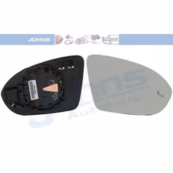 Wing Mirror Glass; JOHNS; Right; for OPEL; 13396533