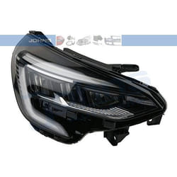 JOHNS 60 11 10 Headlights Right RENAULT: Clio V Hatchback